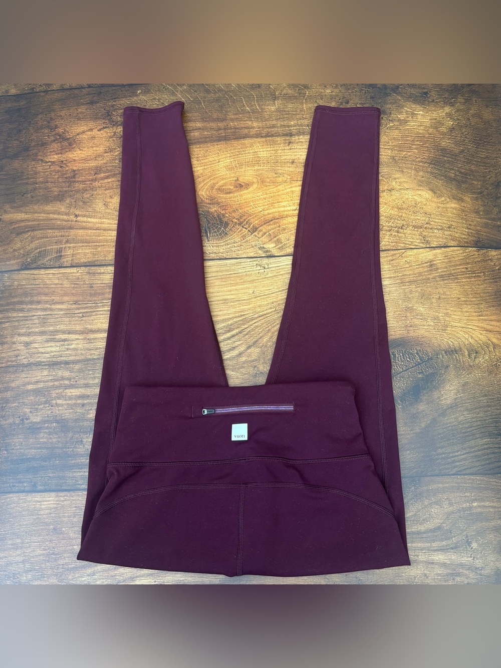 Vuori W Pace High Rise Leggings In Cerise Heather Size Small